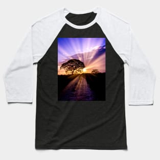 beautiful sunset in Venezuela Baseball T-Shirt